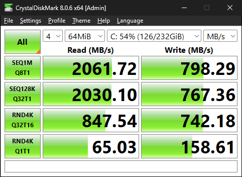 CrystalDiskMark_64MiB_Kingston_250