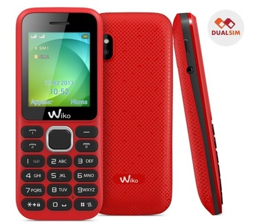 Wiko Lubi 3 Rood Rood, Zwart