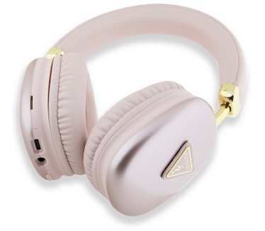 Guess 4G Triangle Bluetooth Stereo Over-Ear Koptelefoon - Roze (Roze)