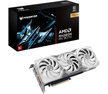 Acer Predator BiFrost Radeon RX 9070 OC 16GB White edition