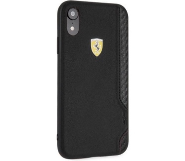 Ferrari On-Track Back Case - Apple iPhone XR (5.8") - Zwart Zwart