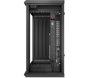 APC NetShelter WX 6U+6U Low-Profile Wall Mount Enclosure 230V with Fans