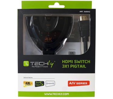 Techly IDATA HDMI-3F30