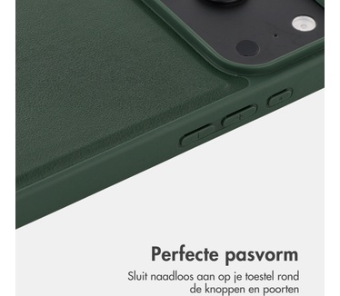 Accezz Edge Backcover met MagSafe voor de Apple iPhone 18 Pro / 17 Pro - Groen
