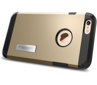 Spigen Tough Armor Apple iPhone 6s Plus Case - SGP11659 - Champagne Gold