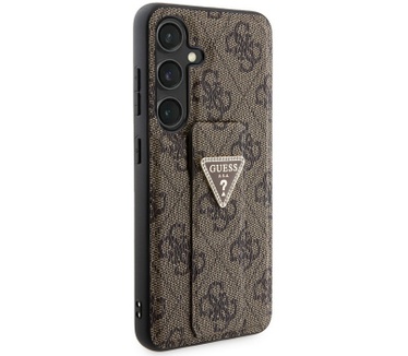 Guess 4G Triangle Grip Case - Samsung Galaxy S24 (S921) - Bruin Bruin