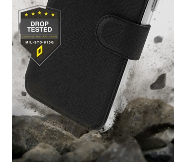 Accezz Xtreme Wallet Bookcase Samsung Galaxy A72 - Zwart