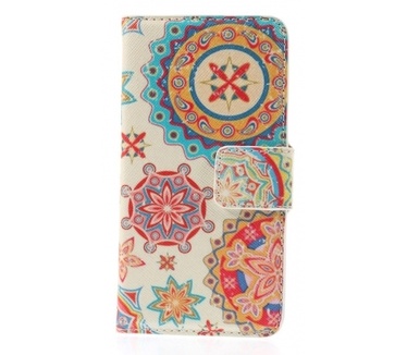 Kees Portemonnee Hoesje Samsung Galaxy S5 Mini - Paisley