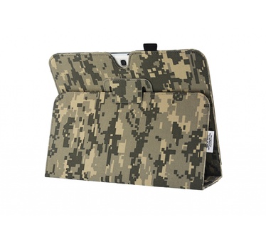 i12Cover Army Cover Samsung Galaxy Tab 3 10.1 en Tab 4 10.1 Digital Camouflage Design