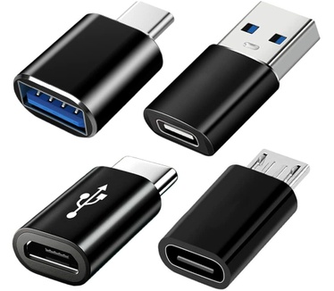 Mepsies USB C Adapter 4 Stuks