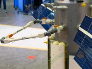 Schaalmodellen van ERA bij ESA Estec in Noordwijk