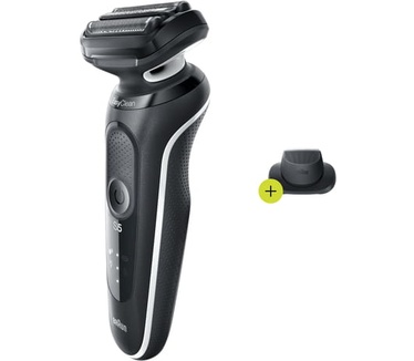 Braun Series 5 50-W1200s Elektrisch Scheerapparaat Met Precisietrimmer, Wit