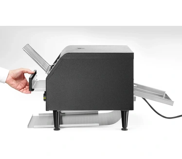Hendi Doorloop Broodrooster 261354 RVS, Zwart