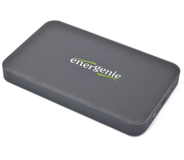 Gembird Powerbank 5.000 mAH inkl. Adapterset USB schwarz