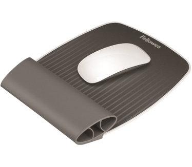Fellowes I-Spire Series flexibele muismat/polssteun (grijs)