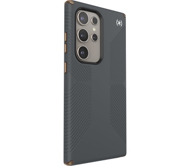 Speck Presidio2 Grip Samsung Galaxy S24 Ultra Charcoal Grey - with Microban