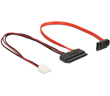 Delock 0.3m, SATAIII 7p + Floppy 4p/SATAIII 22p