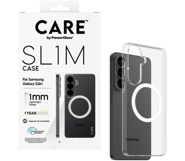 PanzerGlass CARE™ by PanzerGlass® SL1M Case Transparent w. Qi Samsung Galaxy S26+