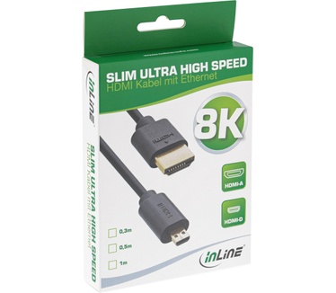 InLine 17933D3 Zwart