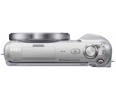 Sony NEX-C3K + 18-55mm Zilver