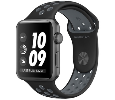 Apple Watch Series 2 Nike+ (Sportbandje, 42mm) Grijs (Grijs)