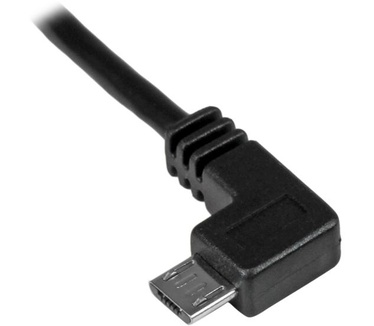 Startech.com Micro-USB Charge-and-Sync Cable M/M - Left-Angle Micro-USB - 24 AWG - 2 m (6 ft.)