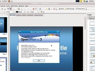 Fedora 10 -- Gnome -- OpenOffice.org 3
