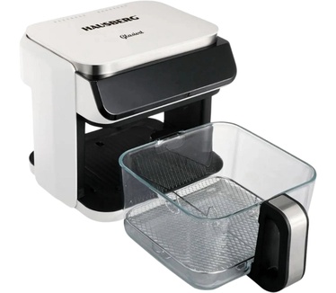 Hausberg HB-2343AB Airfryer 6,5 L, Glazen mand