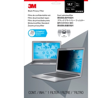 3M Privacyfilter voor breedbeeldlaptop 14,1" (16:10)