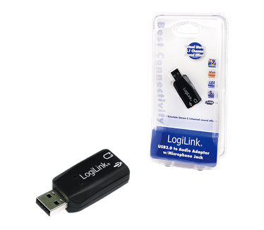 LogiLink USB Soundcard with Virtual 3D Soundeffects