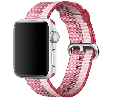 Apple 38mm Berry Woven Nylon Demo