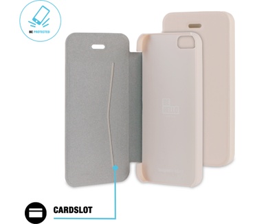 BeHello iPhone 6 / 6S Book Case Beige