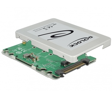 Delock 62987 - converter U.2 SFF-8639 > M.2 Key M PCIe, 2.5'' behuizing