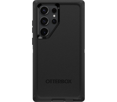 Otterbox OtterBox Defender Case voor Galaxy S23 Ultra, Schokbestendig, Valbestendig, Ultra-robuust, Beschermhoes, 4x Getest volgens Militaire Standaard, Zwart