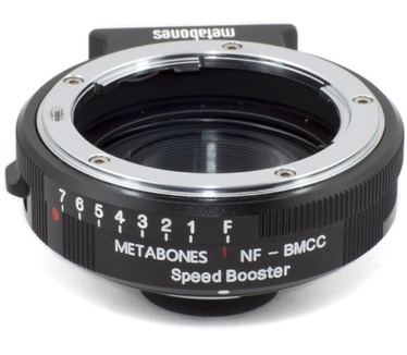 Metabones Nikon G naar Blackmagic Cinema camera 0.64x