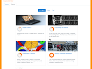 Moodle - Dashboard