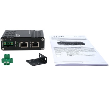 Exsys GmbH PoE+ Gigabit Injektor 60W -40°C bis+80°C EX-60310 - 1 Gbps