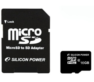 Silicon Power 16GB microSDHC
