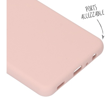 Accezz Liquid Silicone Backcover Samsung Galaxy A52(s) (5G/4G) - Roze