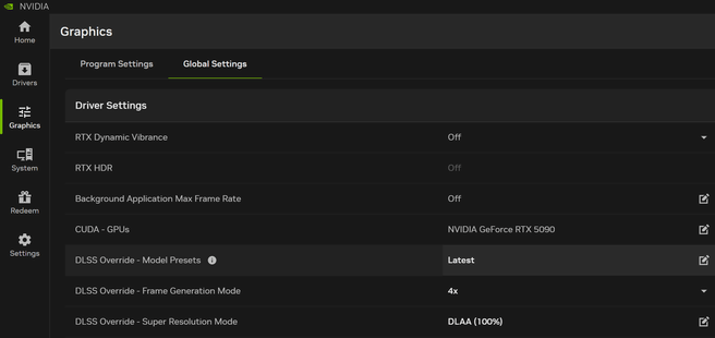 Nvidia DLSS Override