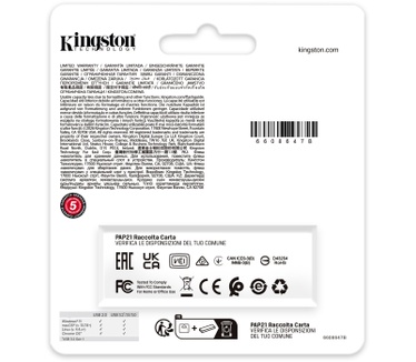 Kingston 512GB Portable USB 3.2 Gen 1 DataTraveler Exodia Black/Purple