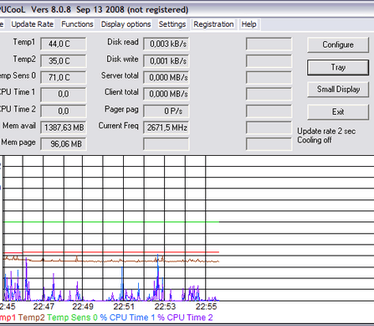 CPUCooL 8.0.8 screenshot (481 pix)