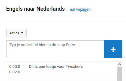 YouTube Community Captions