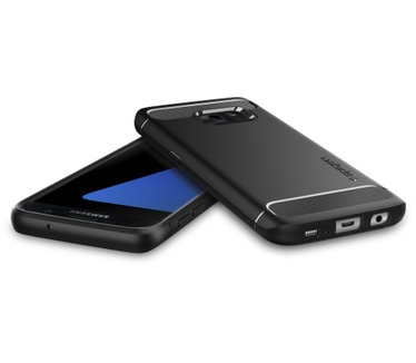 Spigen Rugged Armor Samsung Galaxy S7 Case Zwart