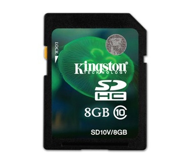Kingston Kingston Technology 8GB SDHC Class 10