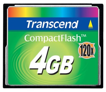 Transcend CompactFlash Card 4GB 120x