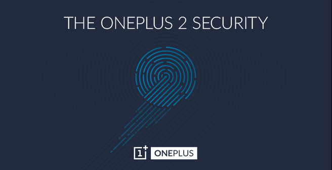 OnePlus 2 vingerafdrukscanner