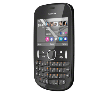 Nokia Asha 201 Zwart