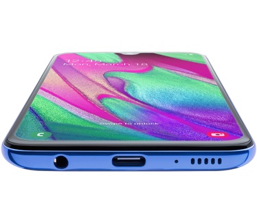 Samsung Galaxy A40 Blauw