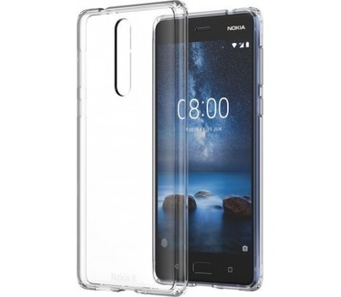 Nokia CC-701 Hybrid Crystal Case 8 Transparant